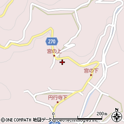 高知県高知市円行寺658周辺の地図