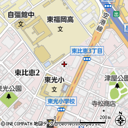 酒井化学工業株式会社　福岡営業所周辺の地図
