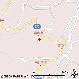 高知県高知市円行寺658-4周辺の地図