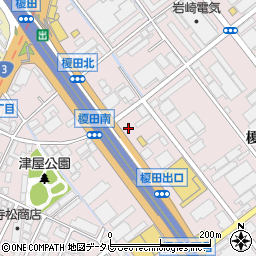 トラストパーク榎田駐車場周辺の地図