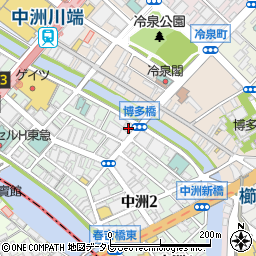 広島乃風 中洲店周辺の地図