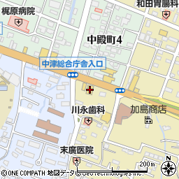 くら寿司大分中津店周辺の地図