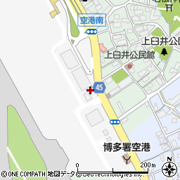 西日本空輸周辺の地図