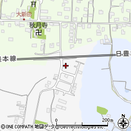 大分県中津市合馬221周辺の地図