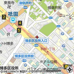日産化学株式会社　福岡オフィス総務課周辺の地図