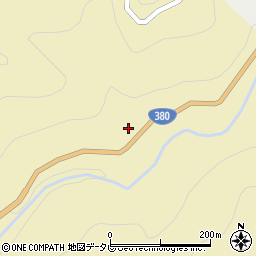 愛媛県喜多郡内子町日野川798周辺の地図