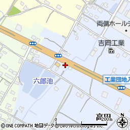 福岡県豊前市高田462周辺の地図