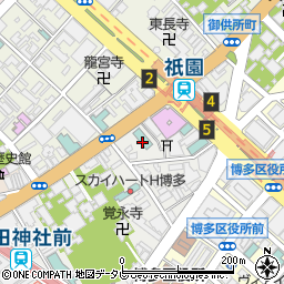 やよい軒 博多祇園店周辺の地図