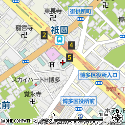 桑原法律事務所（弁護士法人）　福岡オフィス周辺の地図