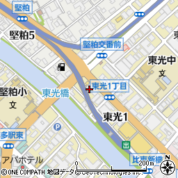九州医事新報社周辺の地図