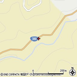 愛媛県喜多郡内子町日野川812周辺の地図