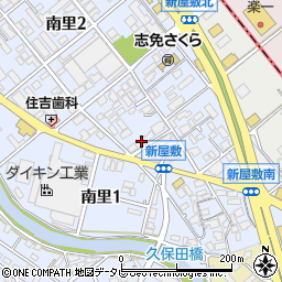 モスバーガー 福岡志免店周辺の地図