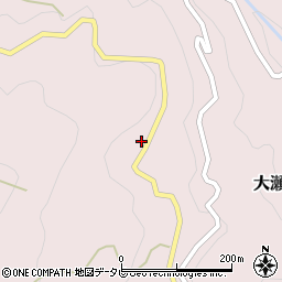 愛媛県喜多郡内子町大瀬中央725周辺の地図