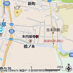 徳島県海部郡海陽町奥浦周辺の地図