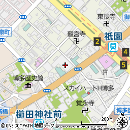 サンテレホン株式会社　福岡営業所周辺の地図