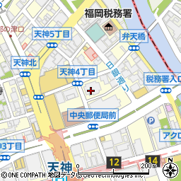 株式会社竹中工務店　九州支店見積部周辺の地図