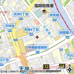 日本公認会計士協会北部九州会周辺の地図