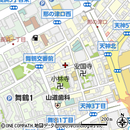 タワー不動産株式会社　福岡支店周辺の地図