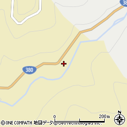 愛媛県喜多郡内子町日野川704周辺の地図