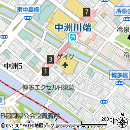 株式会社ハイマート博多ゲイツ店周辺の地図