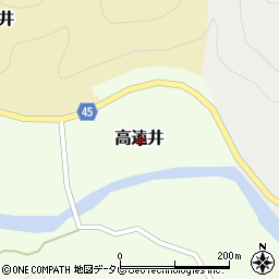 和歌山県東牟婁郡那智勝浦町高遠井周辺の地図