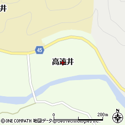 和歌山県那智勝浦町（東牟婁郡）高遠井周辺の地図