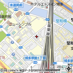 博多メイはりきゅう院周辺の地図