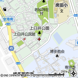 福岡県福岡市博多区空港前4丁目13-28周辺の地図