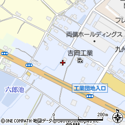 福岡県豊前市皆毛134周辺の地図