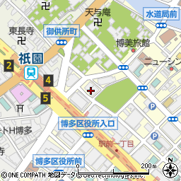 ＵＣＣ上島珈琲株式会社　九州支社周辺の地図