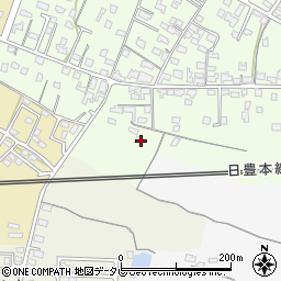 大分県中津市大新田1092-1周辺の地図