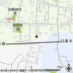 大分県中津市大新田1001-22周辺の地図