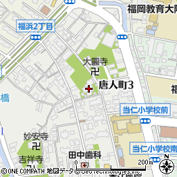 正光寺周辺の地図