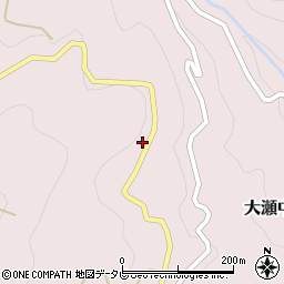 愛媛県喜多郡内子町大瀬中央730周辺の地図