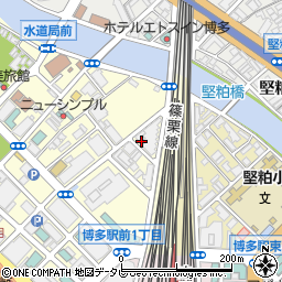 ジャパンギャランティサービス株式会社　福岡営業所周辺の地図