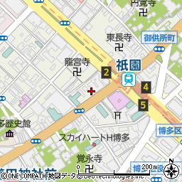 松竹衣裳株式会社　九州営業所周辺の地図