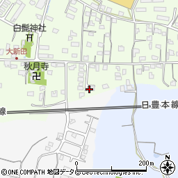 大分県中津市大新田1001-24周辺の地図