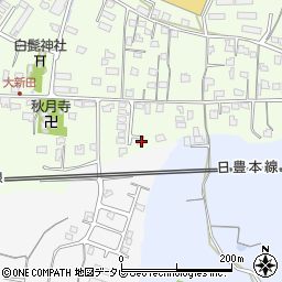 大分県中津市大新田1001-25周辺の地図