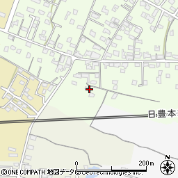 大分県中津市大新田1093-2周辺の地図