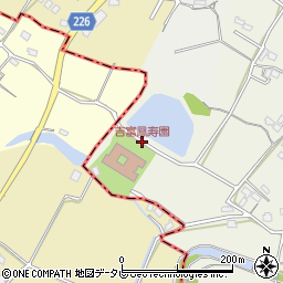 吉富鳳寿園周辺の地図