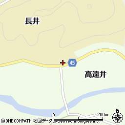 和歌山県東牟婁郡那智勝浦町長井843周辺の地図
