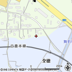 大分県中津市大新田1038-2周辺の地図