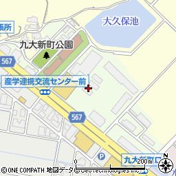 福岡県福岡市西区九大新町周辺の地図