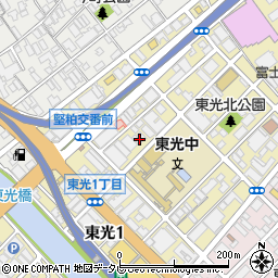 扶桑産業株式会社　福岡支店周辺の地図