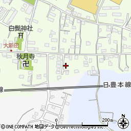 大分県中津市大新田1001-2周辺の地図