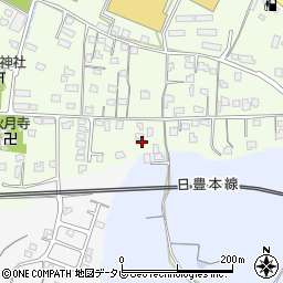 大分県中津市大新田1006-15周辺の地図
