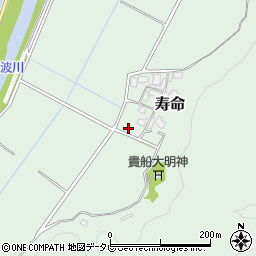 福岡県嘉穂郡桂川町寿命周辺の地図