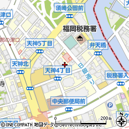 株式会社税務研究会　九州支局周辺の地図
