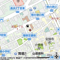 アミーラ天神店周辺の地図