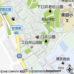 福岡県福岡市博多区空港前4丁目12-22周辺の地図